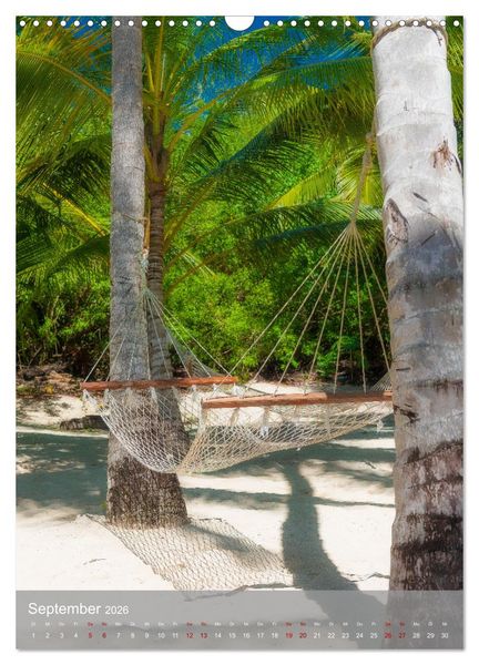 Produktbild: Karibischer Traum Isla Saona (Wandkalender 2026 DIN A3 hoch), CALVENDO Monatskalender