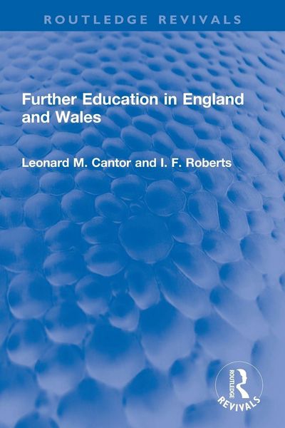 Produktbild: Further Education in England and Wales