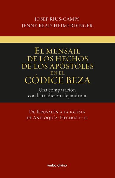 Produktbild: El mensaje de los Hechos de los Ap&oacute;stoles en el C&oacute;dice Beza