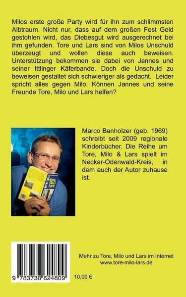 Produktbild: Tore, Milo & Lars - Ein Fall f&uuml;r die Ittlinger K&auml;ferbande