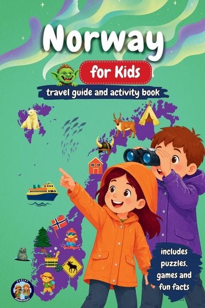 Produktbild: Norway for Kids - Travel Guide & Activity Book