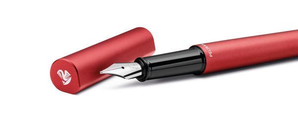 Produktbild: Pelikan F&uuml;ller Ineo&reg; Elements P6, Metall-Etui, Feuer- Rot