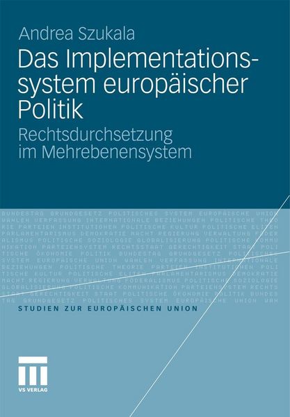 Produktbild: Das Implementationssystem europ&auml;ischer Politik