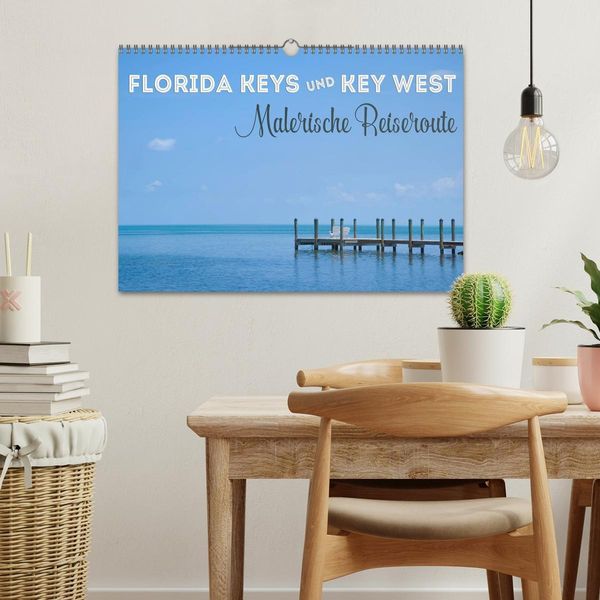 Produktbild: FLORIDA KEYS UND KEY WEST Malerische Reiseroute (Wandkalender 2026 DIN A3 quer), CALVENDO Monatskalender