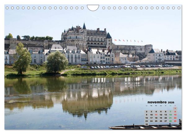 Produktbild: Bords de Loire Ville d'Amboise (Calendrier mural 2026 DIN A4 vertical), CALVENDO calendrier mensuel