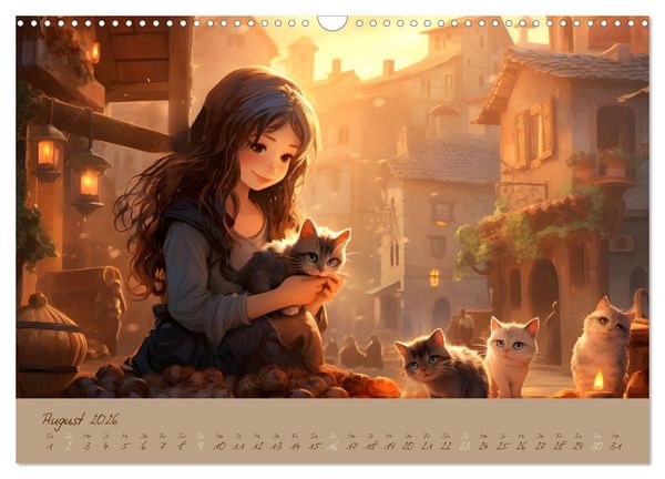 Produktbild: Magie der Kindheit (Wandkalender 2026 DIN A3 quer), CALVENDO Monatskalender