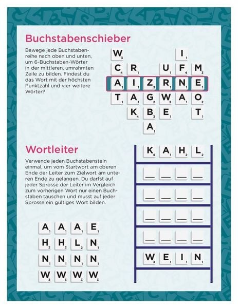 Produktbild: Scrabble&trade;-R&auml;tselblock "to go"