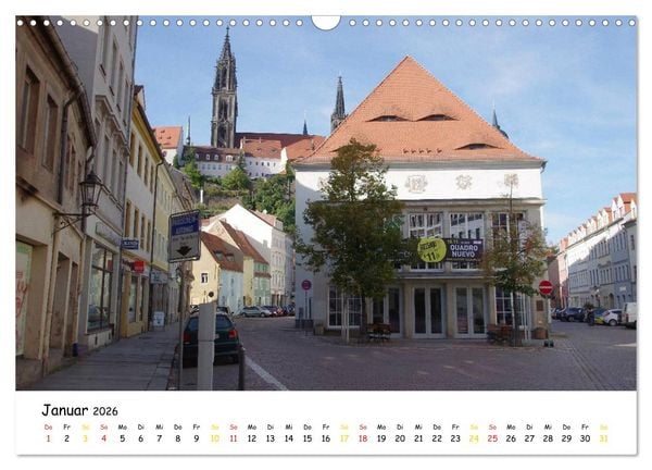 Produktbild: Mei&szlig;en (Wandkalender 2026 DIN A3 quer), CALVENDO Monatskalender