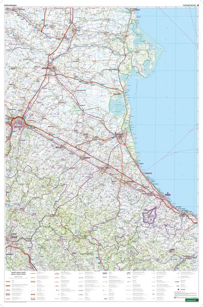 Produktbild: Freytag & berndt Stra&szlig;enkarte Emilia-Romagna 1:150.000