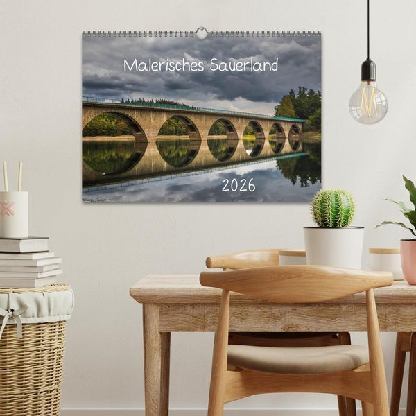 Produktbild: Malerisches Sauerland (Wandkalender 2026 DIN A3 quer), CALVENDO Monatskalender