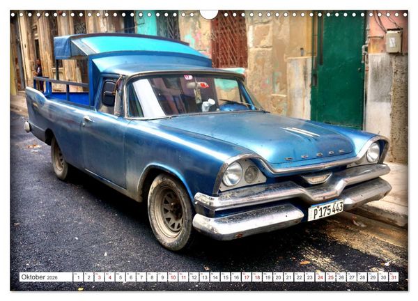 Produktbild: BEST OF PICK-UPS - Pritschenwagen Made in USA (Wandkalender 2026 DIN A3 quer), CALVENDO Monatskalender