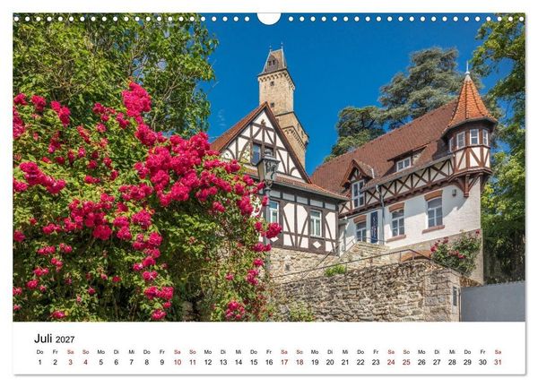 Produktbild: Taunus - Traumhafte W&auml;lder und romantische Orte (Wandkalender 2027 DIN A3 quer), CALVENDO Monatskalender