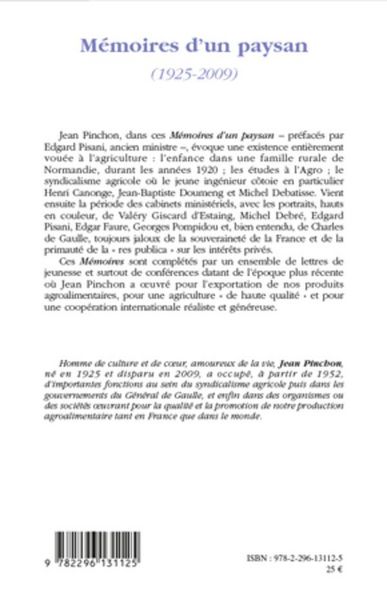 Produktbild: M&eacute;moires d'un paysan