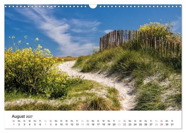 Produktbild: Bretonische Impressionen (Wandkalender 2027 DIN A3 quer), CALVENDO Monatskalender