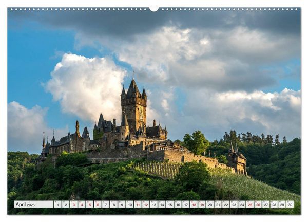 Produktbild: Die Mosel - Landkreis Cochem - Zell (hochwertiger Premium Wandkalender 2026 DIN A2 quer), Kunstdruck in Hochglanz