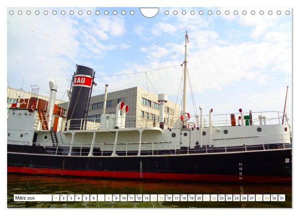 Produktbild: Stahl, Kraft und Eleganz auf hoher See (Wandkalender 2026 DIN A4 quer), CALVENDO Monatskalender