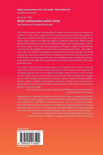 Produktbild: Mobile Communication and the Family