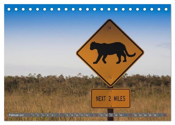 Produktbild: Sunshine State Florida Natur, Tierwelt und Nationalparks (Tischkalender 2027 DIN A5 quer), CALVENDO Monatskalender