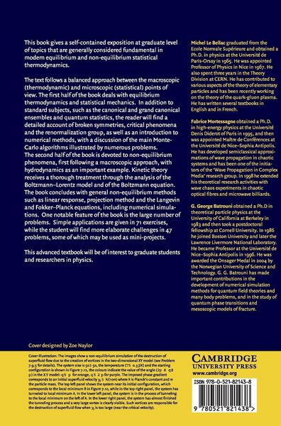 Produktbild: Equilibrium and Non-Equilibrium Statistical Thermodynamics