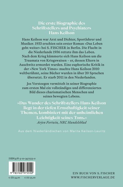 Produktbild: Hans Keilson &ndash; Immer wieder ein neues Leben