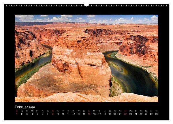 Produktbild: Amerika - Arizona und andere Sch&ouml;nheiten (hochwertiger Premium Wandkalender 2026 DIN A2 quer), Kunstdruck in Hochglanz