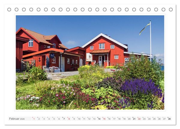 Produktbild: Bohusl&auml;n. K&auml;ring&ouml;n - Gullholmen - H&aring;ll&ouml; (Tischkalender 2026 DIN A5 quer), CALVENDO Monatskalender