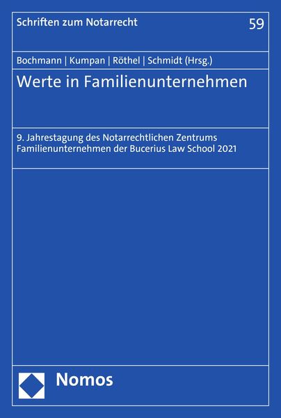 Produktbild: Werte in Familienunternehmen