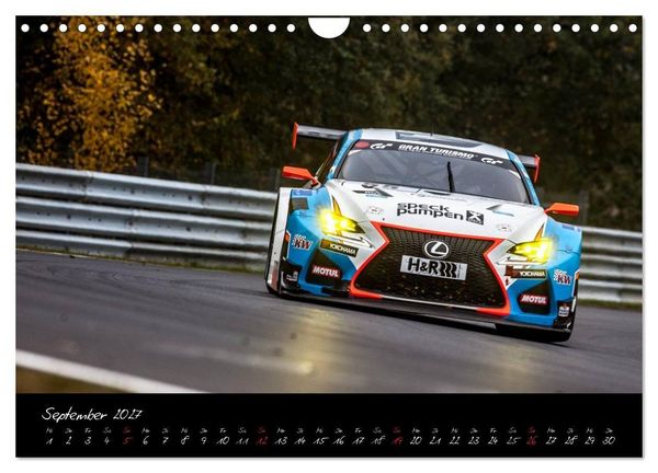 Produktbild: EMOTIONS ON THE GRID - VLN Langstreckenmeisterschaft N&uuml;rburgring (Wandkalender 2027 DIN A4 quer), CALVENDO Monatskalender