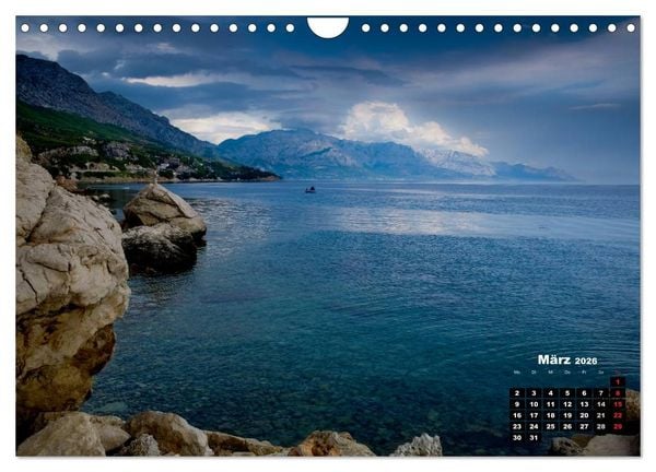 Produktbild: Kroatien - Split und die dalmatinische K&uuml;ste (Wandkalender 2026 DIN A4 quer), CALVENDO Monatskalender