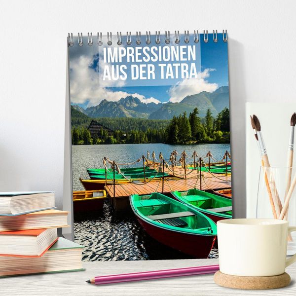 Produktbild: Impressionen aus der Tatra (Tischkalender 2026 DIN A5 hoch), CALVENDO Monatskalender