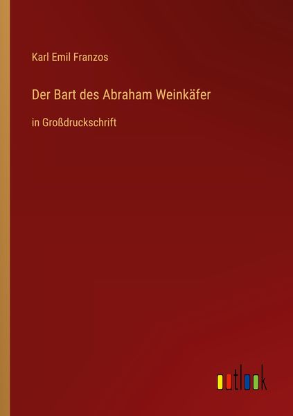 Produktbild: Der Bart des Abraham Weink&auml;fer
