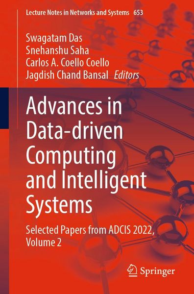 Produktbild: Advances in Data-driven Computing and Intelligent Systems