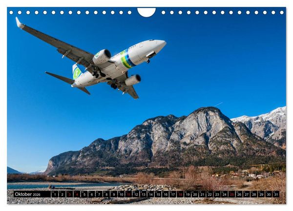 Produktbild: Flugzeugkalender (Wandkalender 2026 DIN A4 quer), CALVENDO Monatskalender