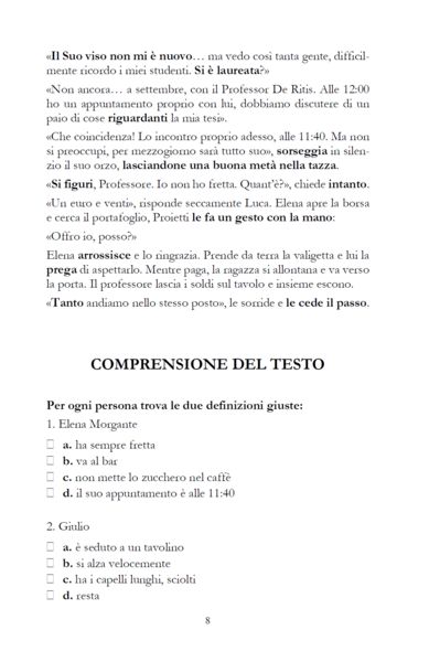 Produktbild: Italiano! Italienisch lernen f&uuml;r Anf&auml;nger | Lernkrimi Italienisch A1-A2 | Un caff&egrave; amaro per il professore | Mit Audios, Vokabeln und &Uuml;bungen