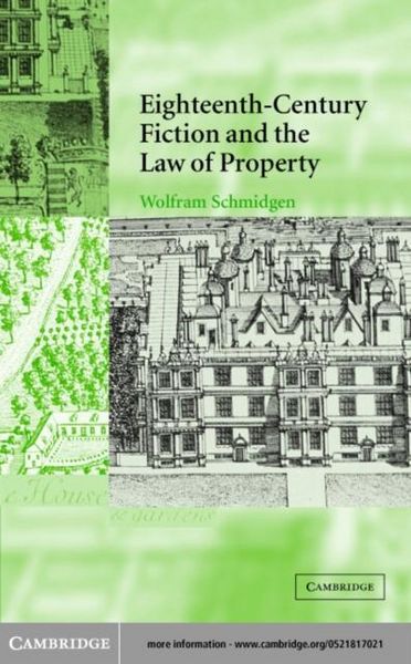 Produktbild: Eighteenth-Century Fiction and the Law of Property