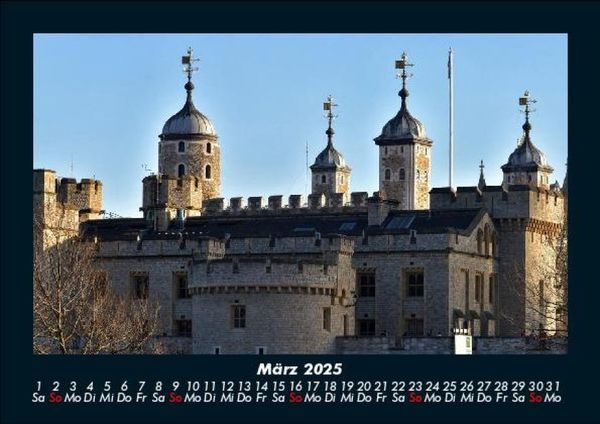 Produktbild: London 2025 Fotokalender DIN A5