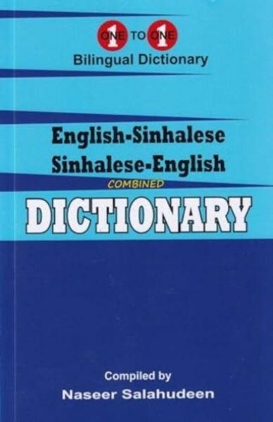 Produktbild: English-Sinhalese & Sinhalese-English One-to-One Dictionary