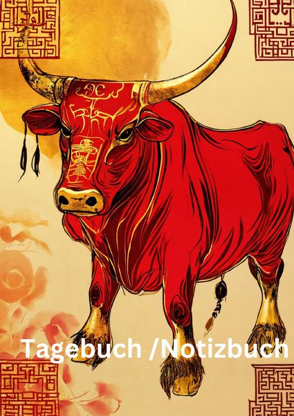 Produktbild: Tagebuch / Notizbuch Chinesische Tierkreis B&uuml;ffel