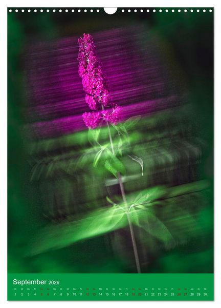 Produktbild: Floraler Tanz (Wandkalender 2026 DIN A3 hoch), CALVENDO Monatskalender