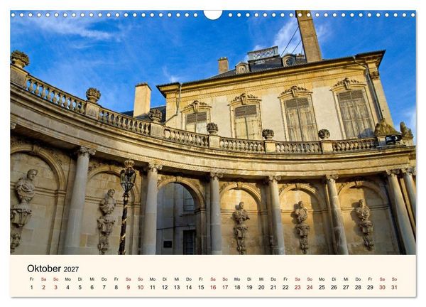Produktbild: Nancy und Metz &ndash; Kulturelle Sch&auml;tze in Lothringen (Wandkalender 2027 DIN A3 quer), CALVENDO Monatskalender