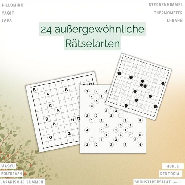Produktbild: 24 DAYS R&Auml;TSELADVENTSKALENDER &ndash; R&auml;tsel&uuml;berraschung im Advent. Mit original PILOT Stift!