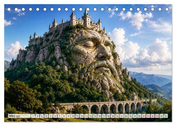 Produktbild: Die W&auml;chter der Erde (Tischkalender 2027 DIN A5 quer), CALVENDO Monatskalender