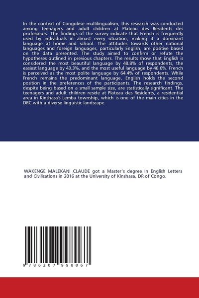 Produktbild: The Elite language as a Mother Tongue in a Multilingual Environment