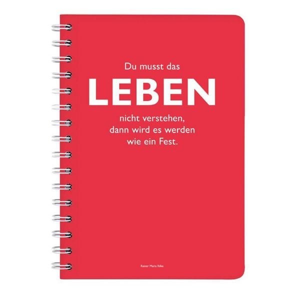 Produktbild: Ringbuch A5 Rilke, Leben