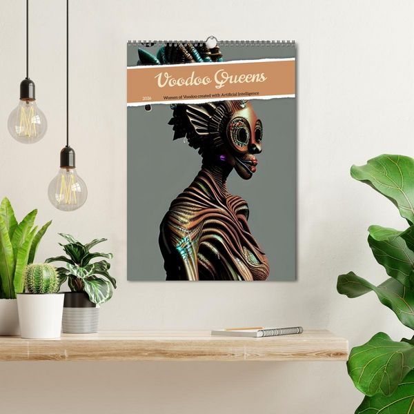 Produktbild: Voodoo Queens (Wall Calendar 2026 DIN A3 portrait), CALVENDO 12 Month Wall Calendar