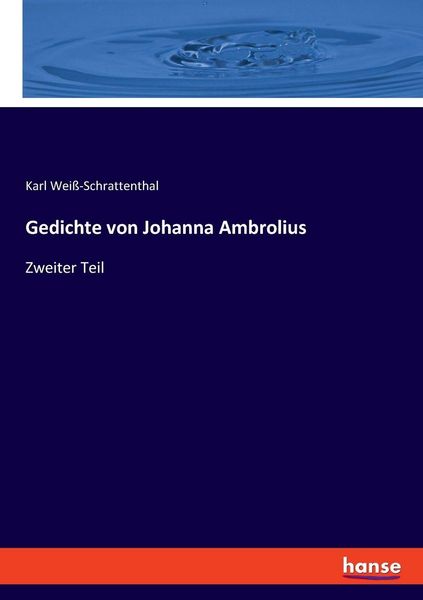 Produktbild: Gedichte von Johanna Ambrolius