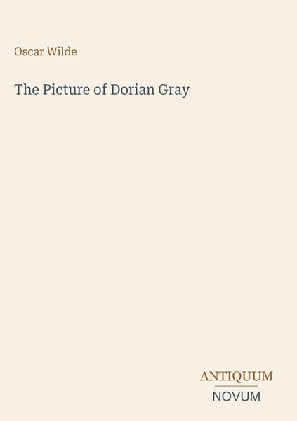 Produktbild: The Picture of Dorian Gray
