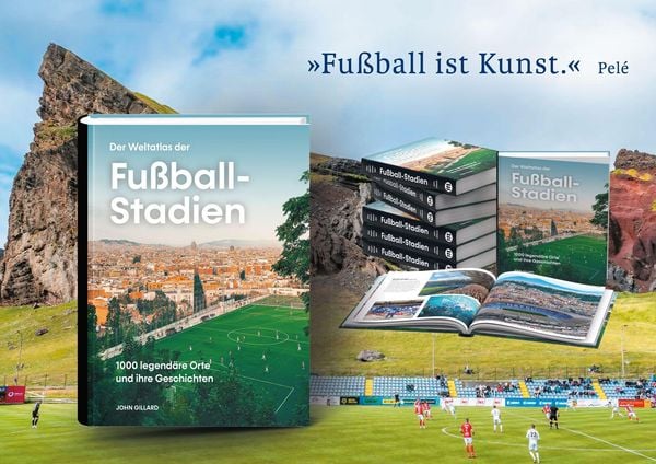 Produktbild: Der Weltatlas der Fu&szlig;ball-Stadien