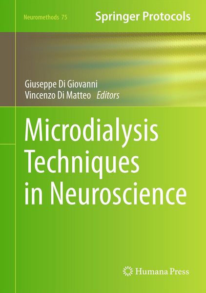Produktbild: Microdialysis Techniques in Neuroscience
