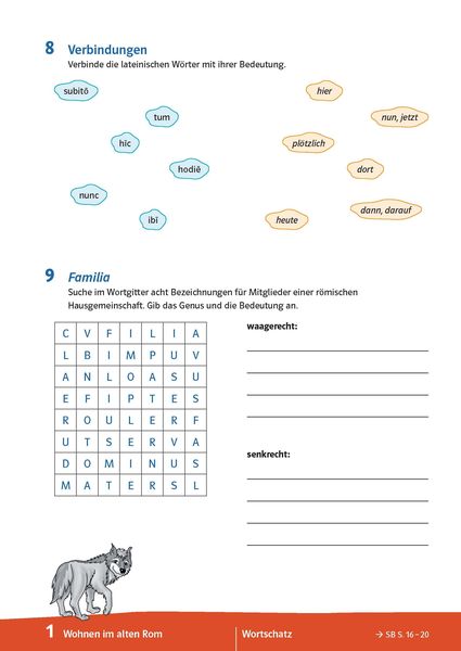 Produktbild: Pontes 1 Gesamtband (ab 2020) - &Uuml;bungsblock zum Schulbuch 1. Lernjahr.  Lektion 1-11